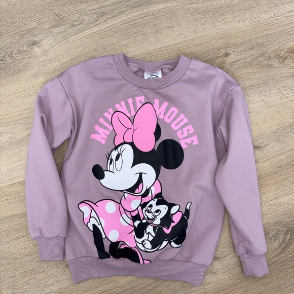 Disney Other - Disney Minnie Mouse Sweatshirt - Lavender